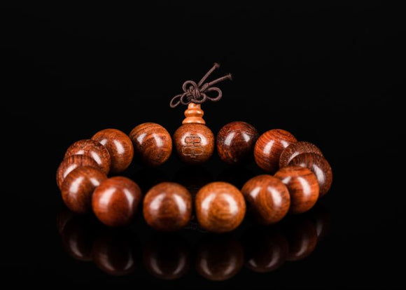 Rosewood happy Budhda bracelet